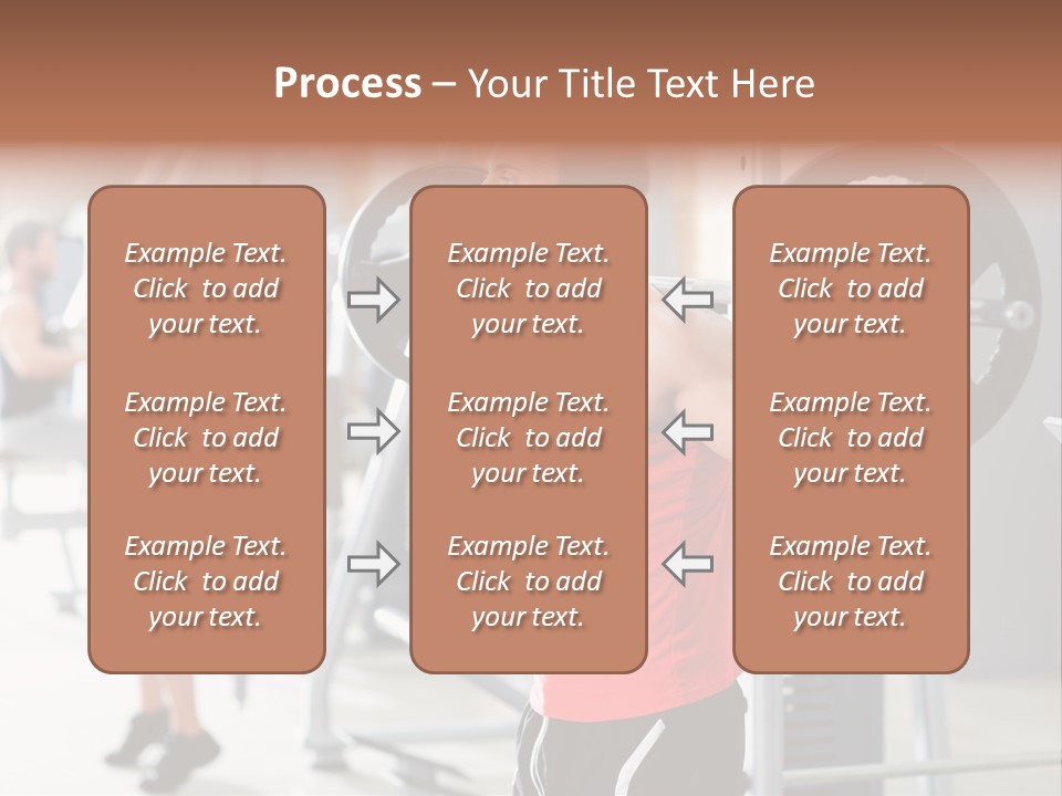 Body Latin Working PowerPoint Template