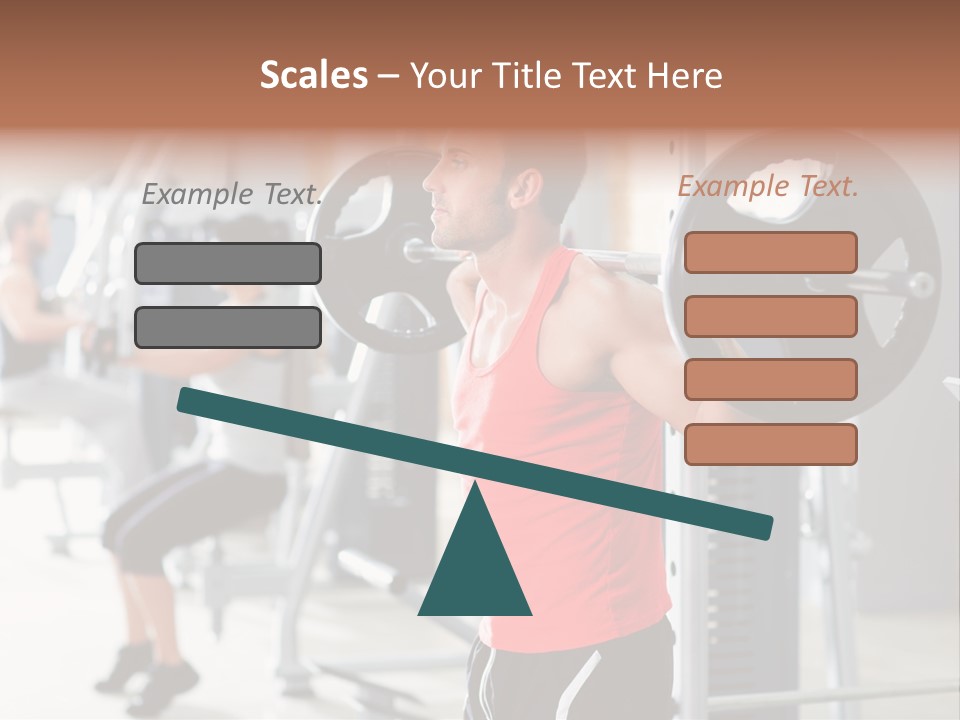Body Latin Working PowerPoint Template