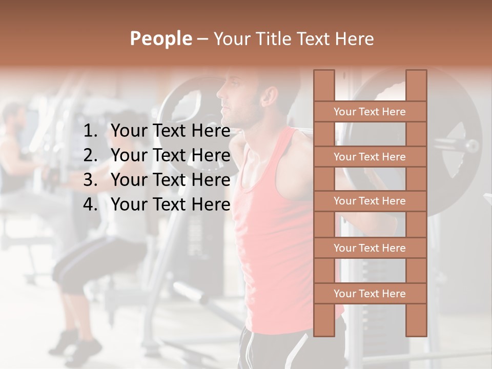 Body Latin Working PowerPoint Template