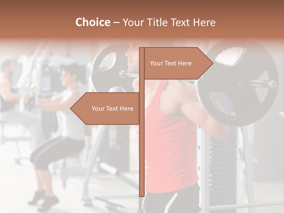 Body Latin Working PowerPoint Template