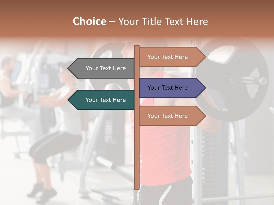 Body Latin Working PowerPoint Template