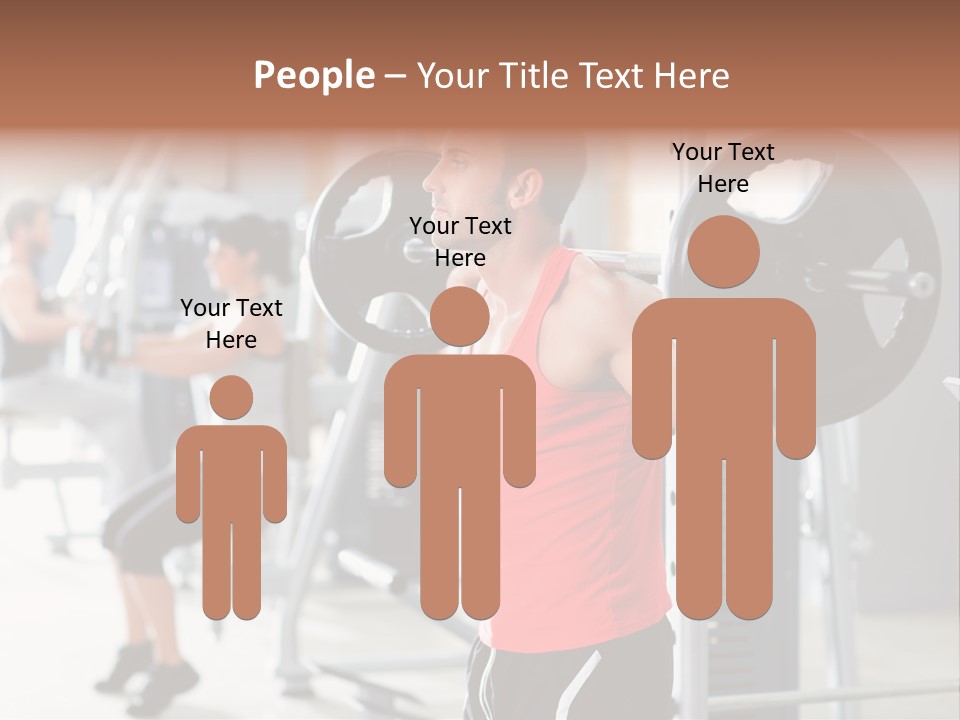 Body Latin Working PowerPoint Template