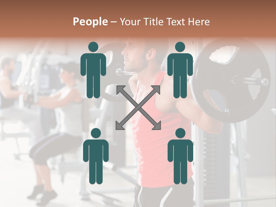 Body Latin Working PowerPoint Template