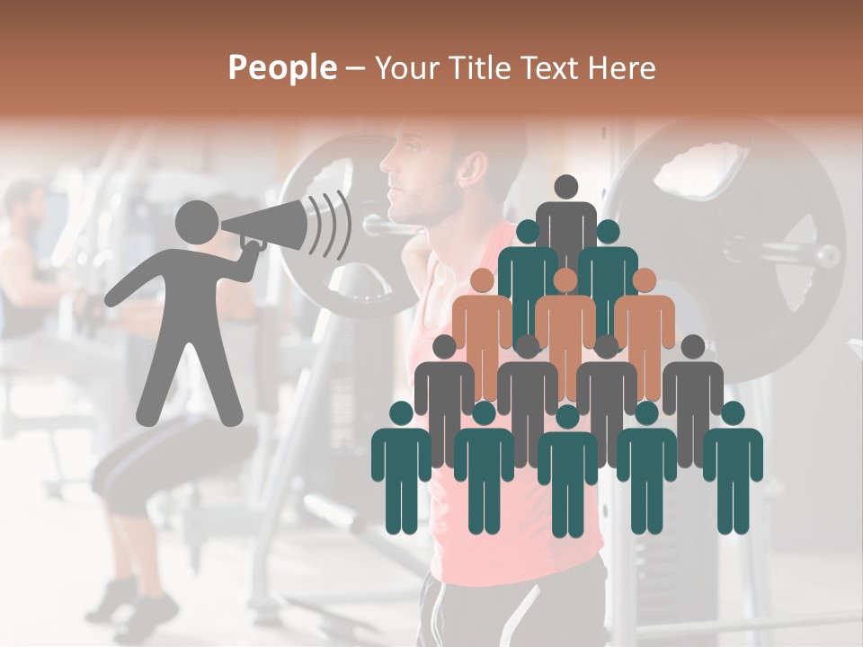 Body Latin Working PowerPoint Template