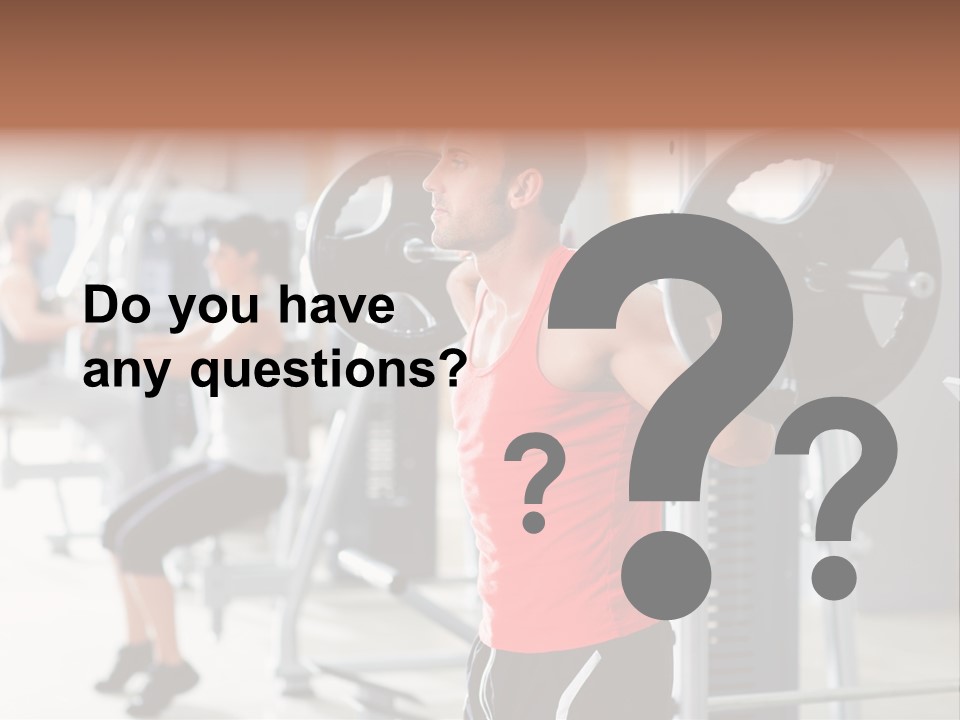 Body Latin Working PowerPoint Template