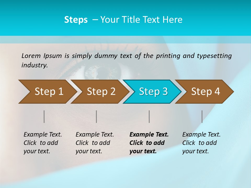 Islam Female Look PowerPoint Template