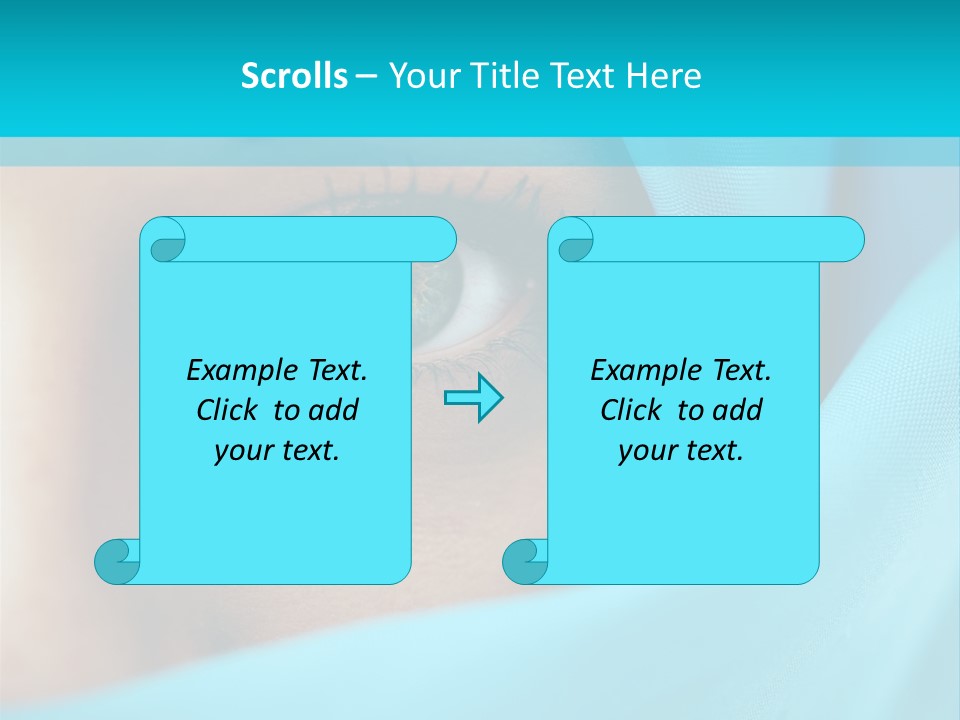 Islam Female Look PowerPoint Template