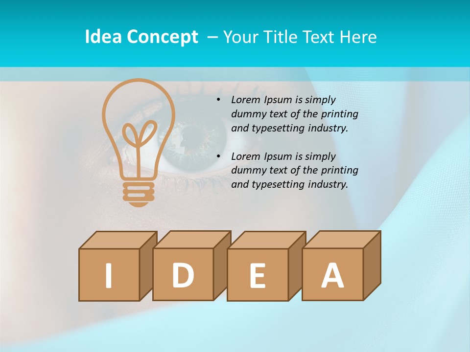 Islam Female Look PowerPoint Template