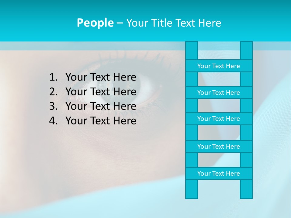 Islam Female Look PowerPoint Template