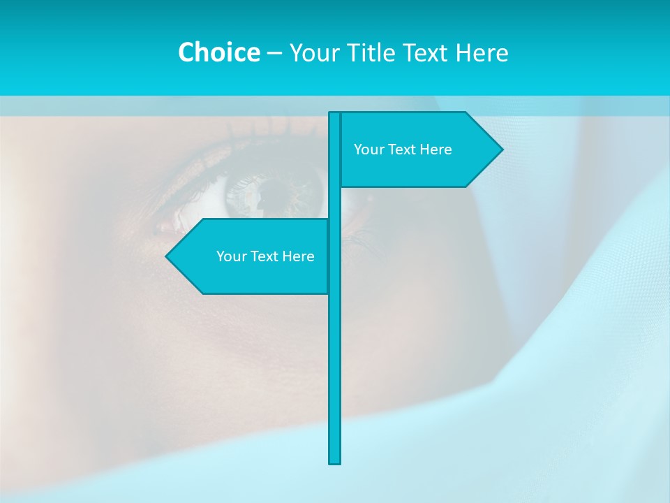 Islam Female Look PowerPoint Template