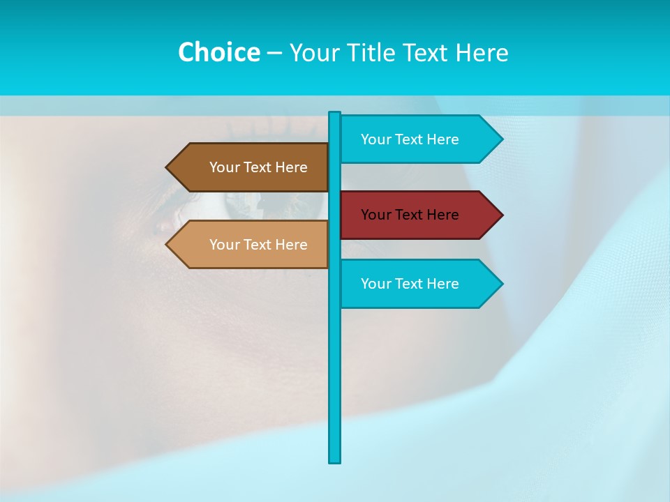 Islam Female Look PowerPoint Template