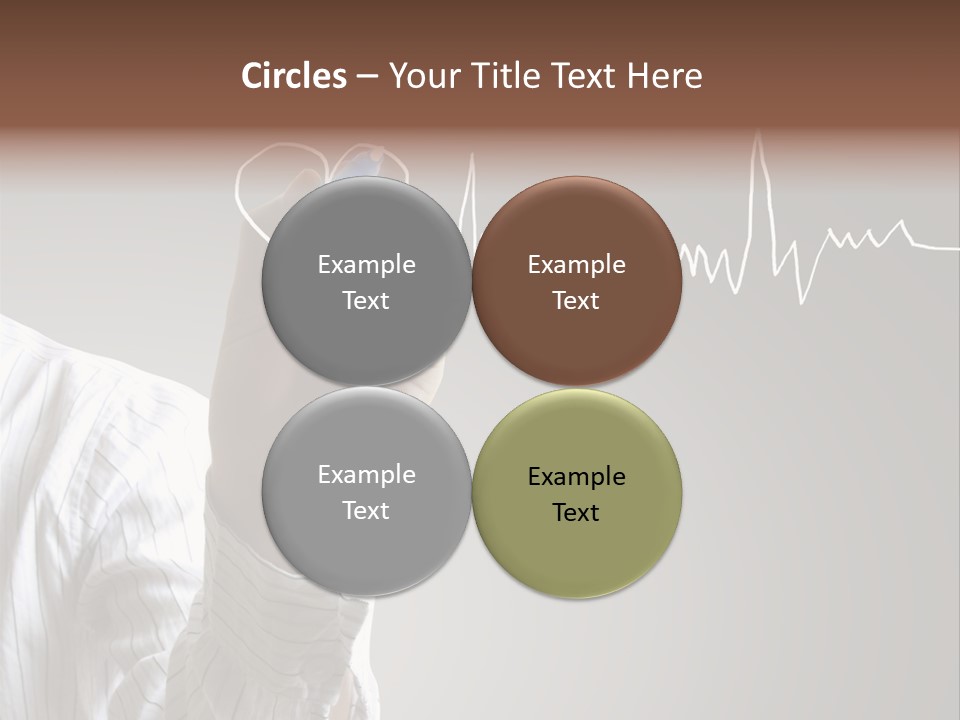 Beat Cardiogram Graph PowerPoint Template
