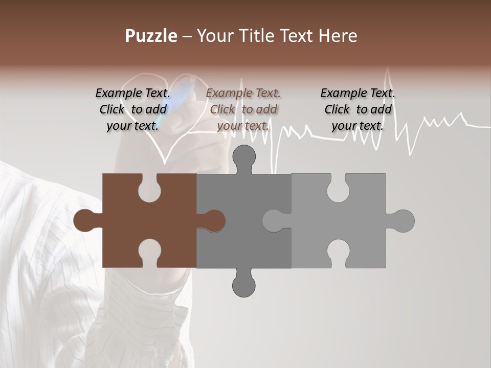Beat Cardiogram Graph PowerPoint Template
