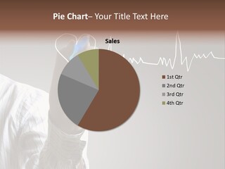 Beat Cardiogram Graph PowerPoint Template