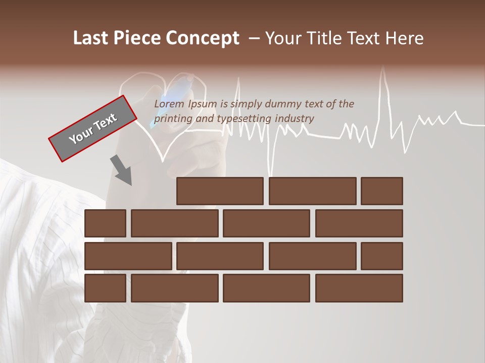 Beat Cardiogram Graph PowerPoint Template