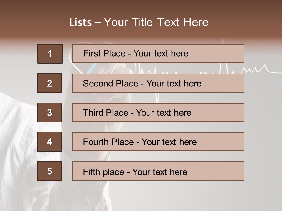 Beat Cardiogram Graph PowerPoint Template