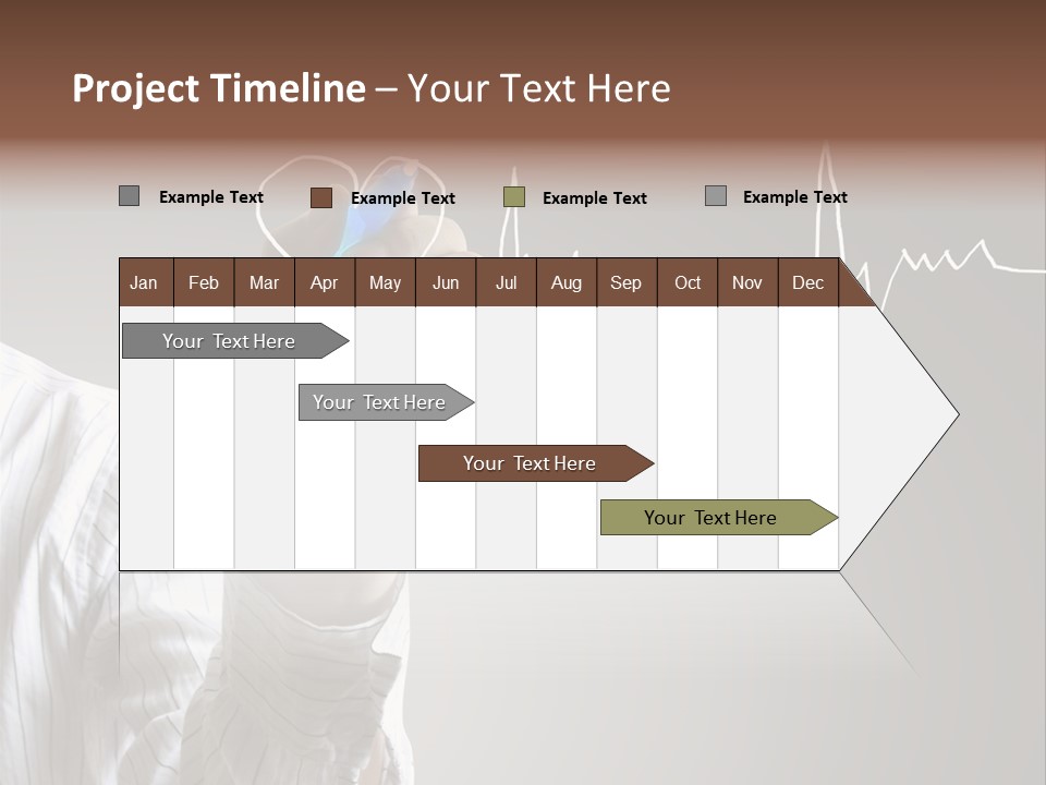Beat Cardiogram Graph PowerPoint Template