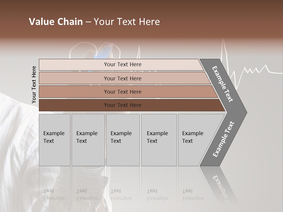 Beat Cardiogram Graph PowerPoint Template