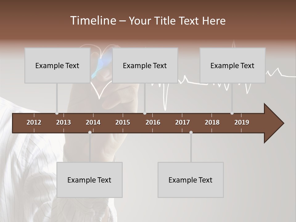 Beat Cardiogram Graph PowerPoint Template