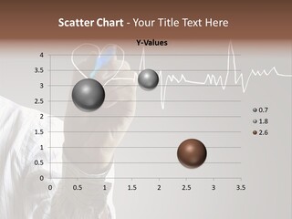 Beat Cardiogram Graph PowerPoint Template