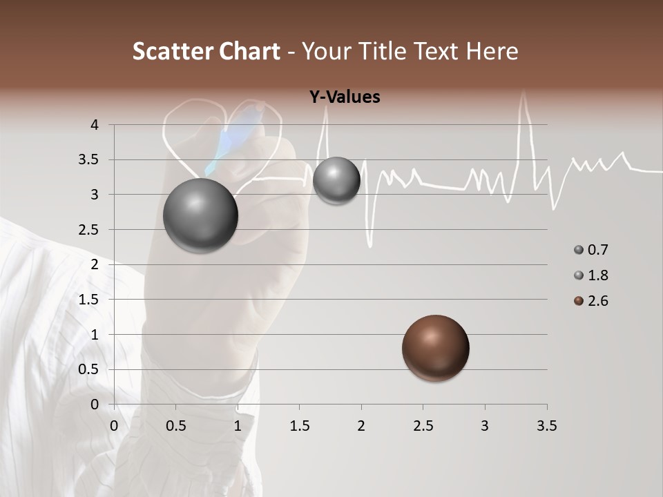 Beat Cardiogram Graph PowerPoint Template
