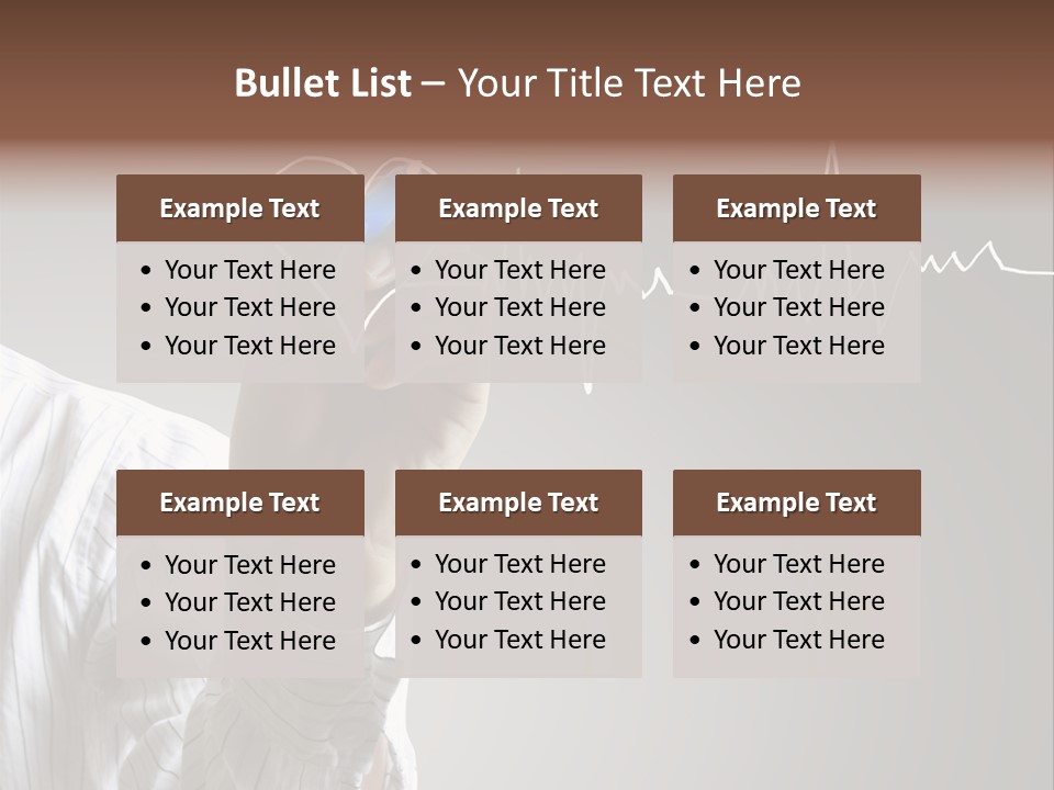 Beat Cardiogram Graph PowerPoint Template