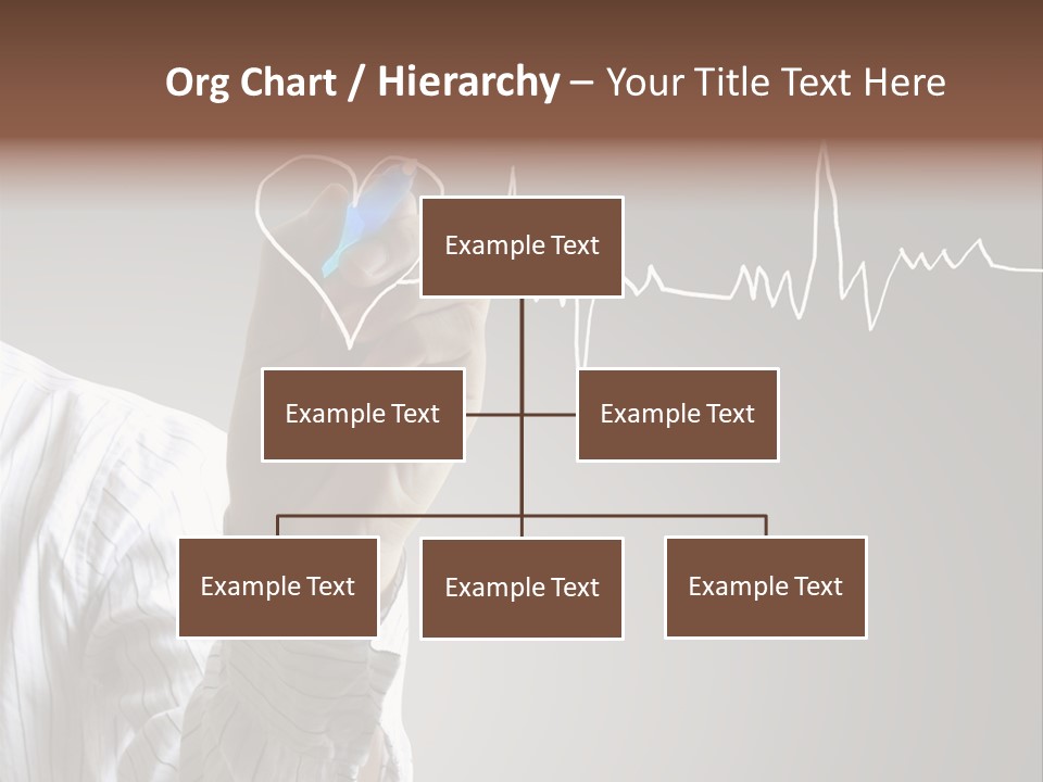 Beat Cardiogram Graph PowerPoint Template