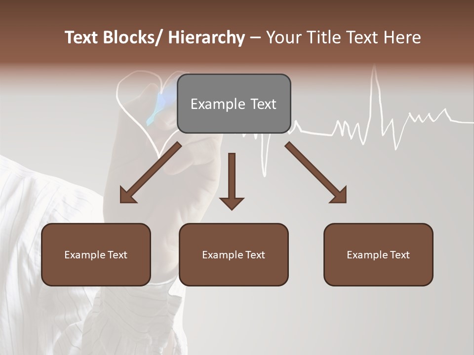 Beat Cardiogram Graph PowerPoint Template