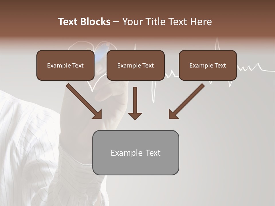 Beat Cardiogram Graph PowerPoint Template