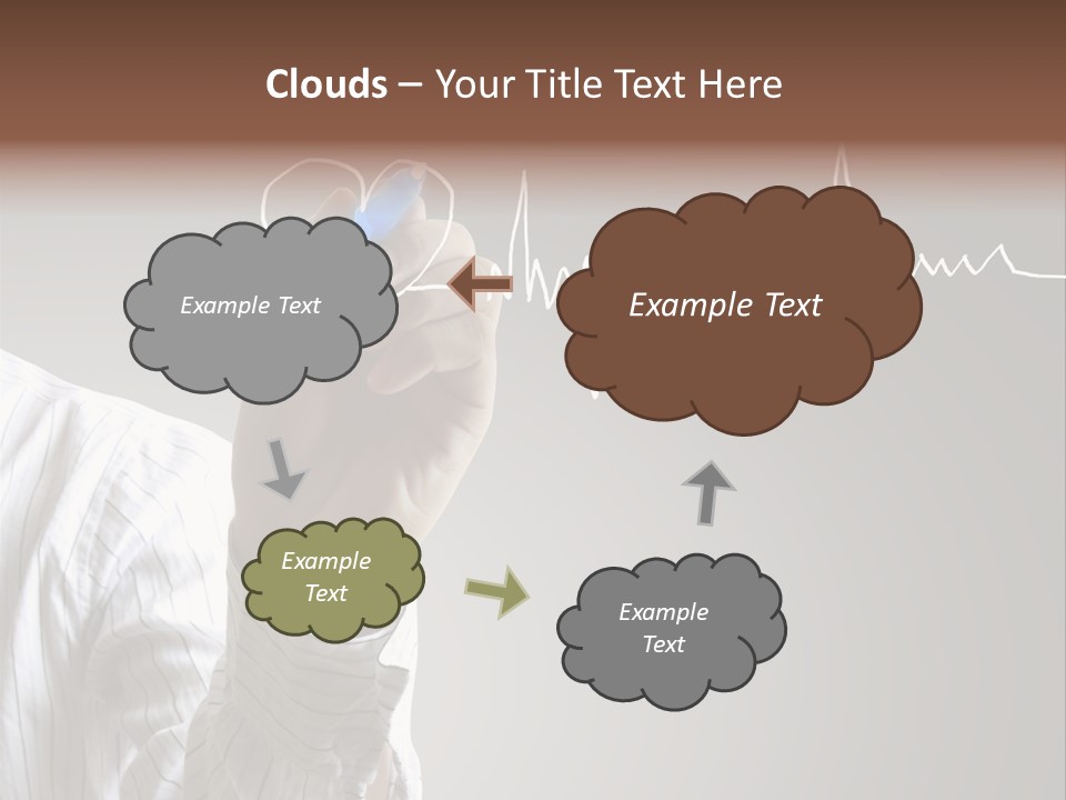 Beat Cardiogram Graph PowerPoint Template