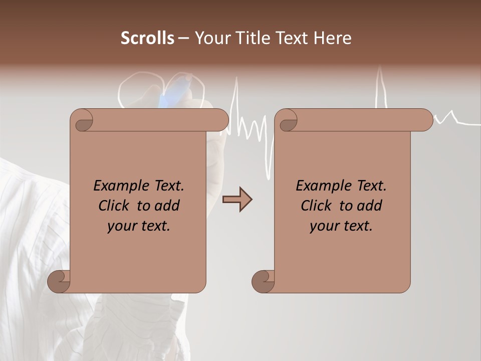 Beat Cardiogram Graph PowerPoint Template