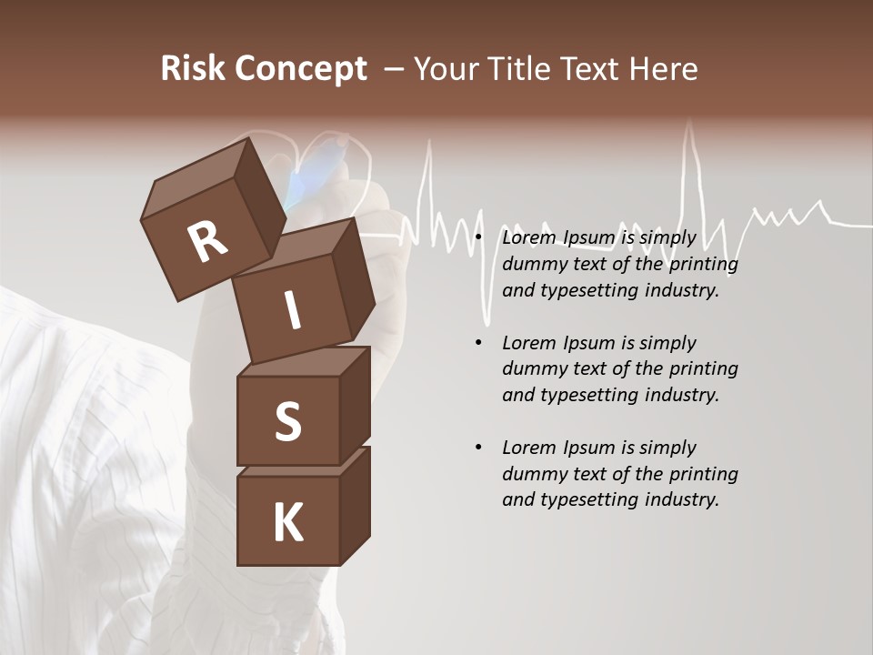 Beat Cardiogram Graph PowerPoint Template
