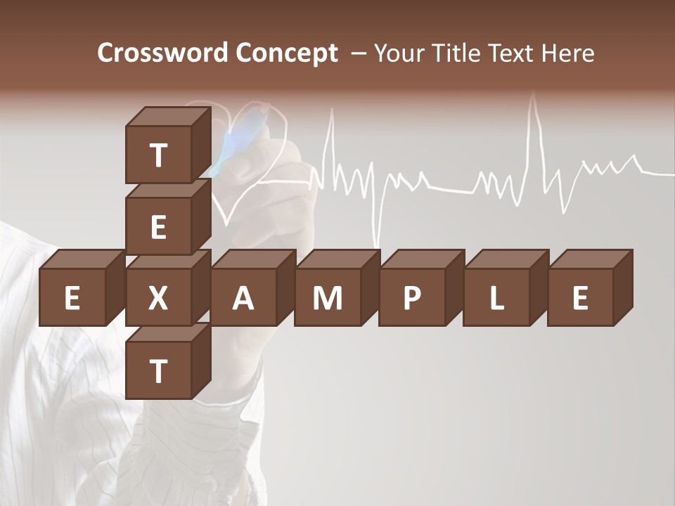 Beat Cardiogram Graph PowerPoint Template