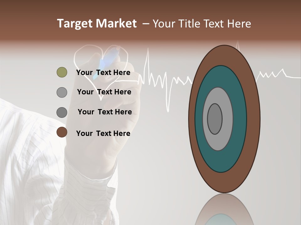 Beat Cardiogram Graph PowerPoint Template