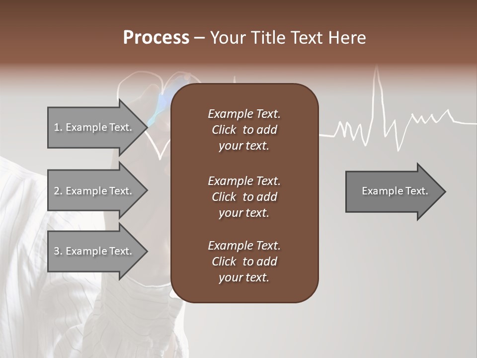 Beat Cardiogram Graph PowerPoint Template