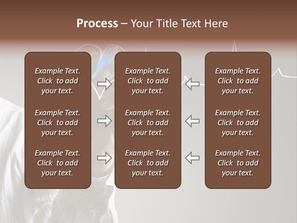 Beat Cardiogram Graph PowerPoint Template