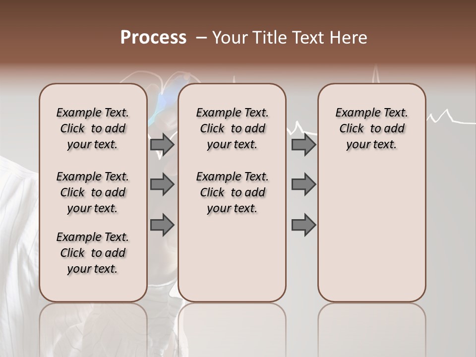 Beat Cardiogram Graph PowerPoint Template