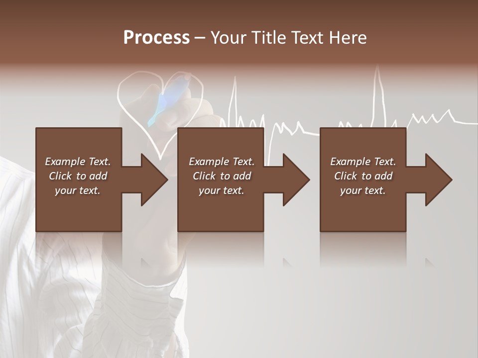 Beat Cardiogram Graph PowerPoint Template