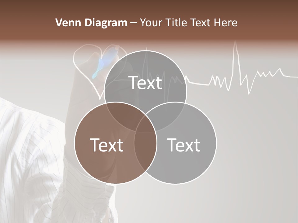 Beat Cardiogram Graph PowerPoint Template