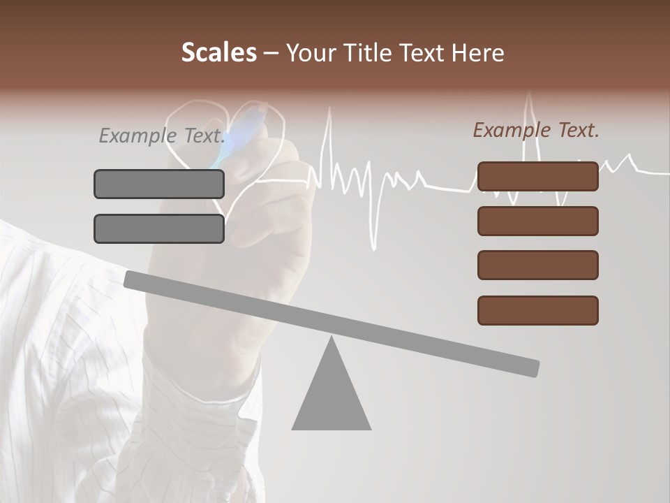 Beat Cardiogram Graph PowerPoint Template