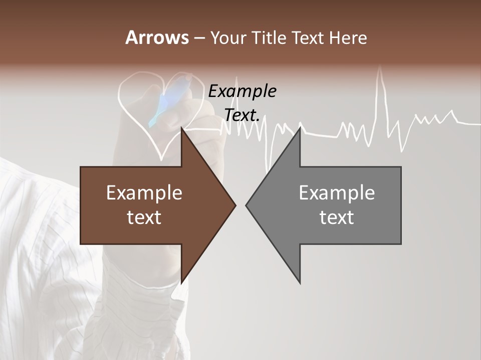 Beat Cardiogram Graph PowerPoint Template