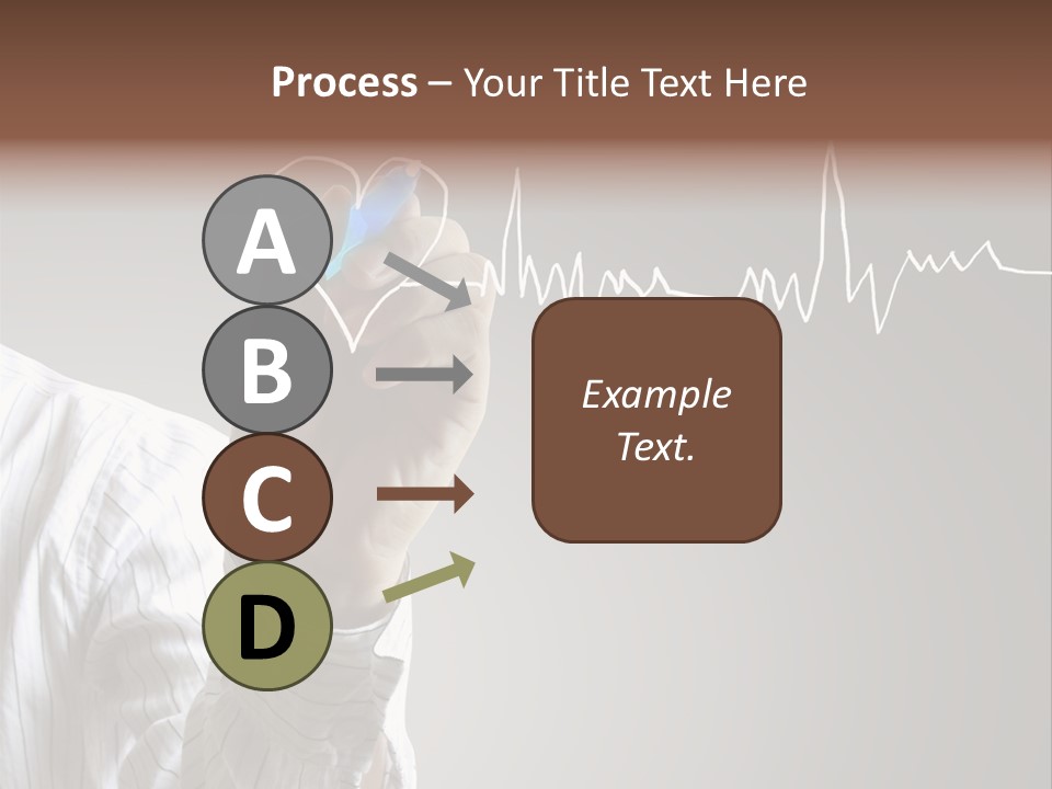 Beat Cardiogram Graph PowerPoint Template