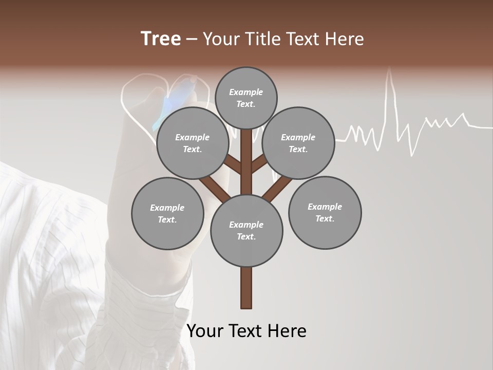 Beat Cardiogram Graph PowerPoint Template