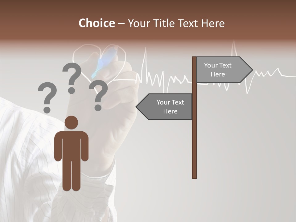 Beat Cardiogram Graph PowerPoint Template