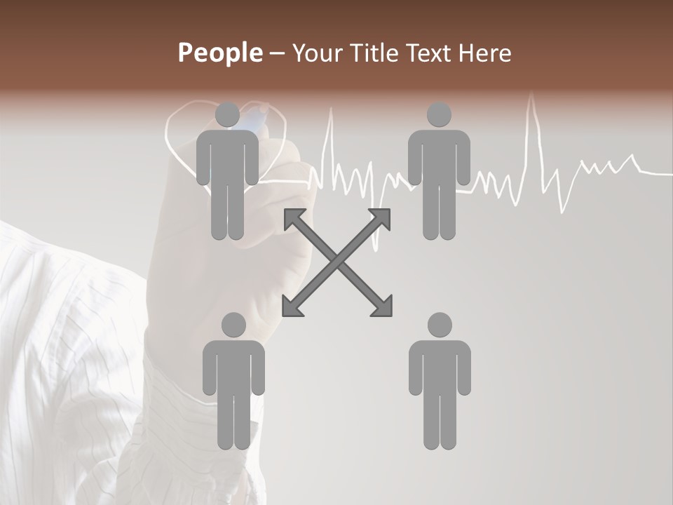 Beat Cardiogram Graph PowerPoint Template