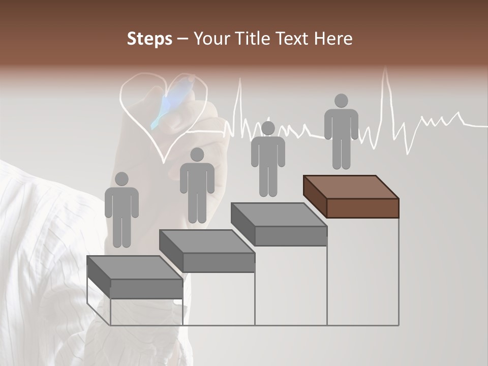 Beat Cardiogram Graph PowerPoint Template