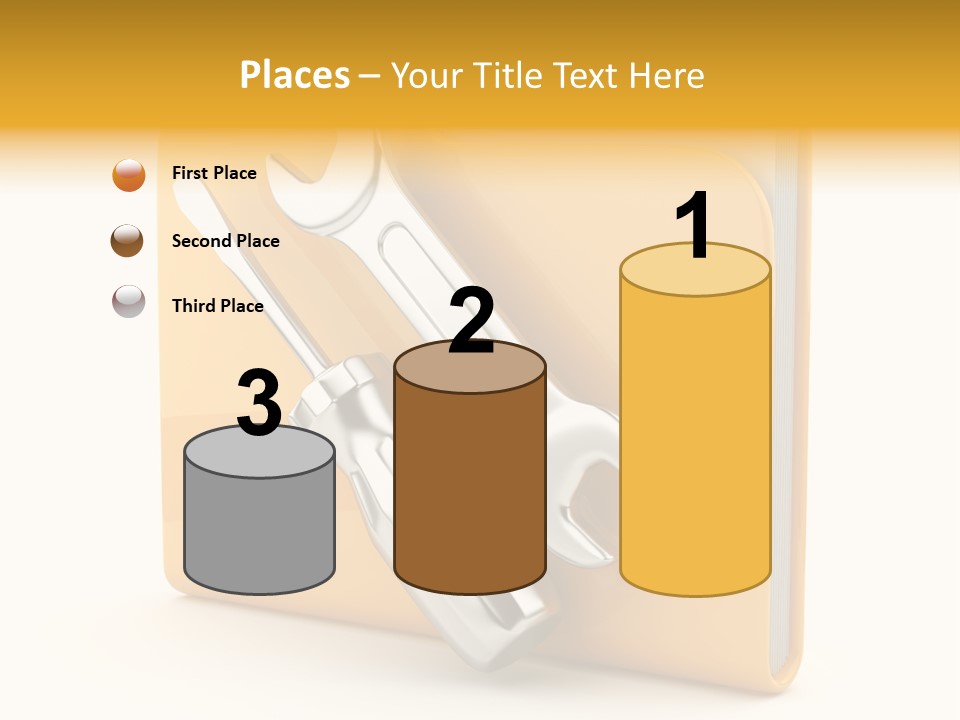 Container Utility Symbol PowerPoint Template