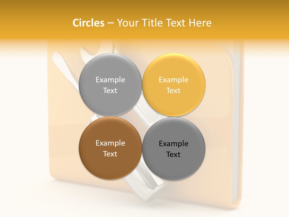 Container Utility Symbol PowerPoint Template