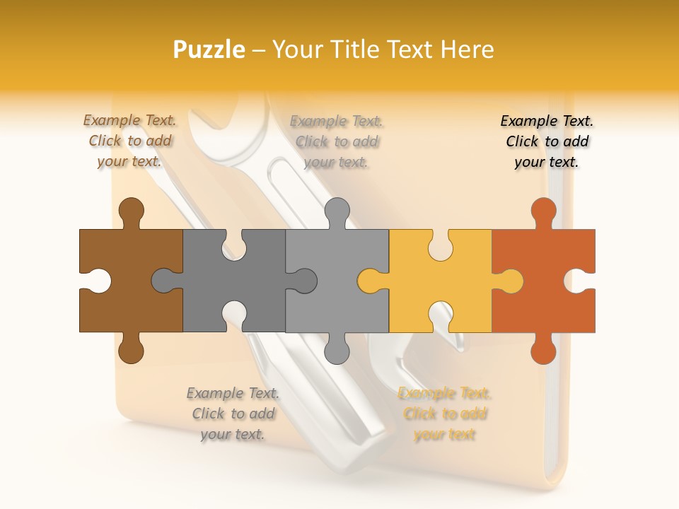 Container Utility Symbol PowerPoint Template