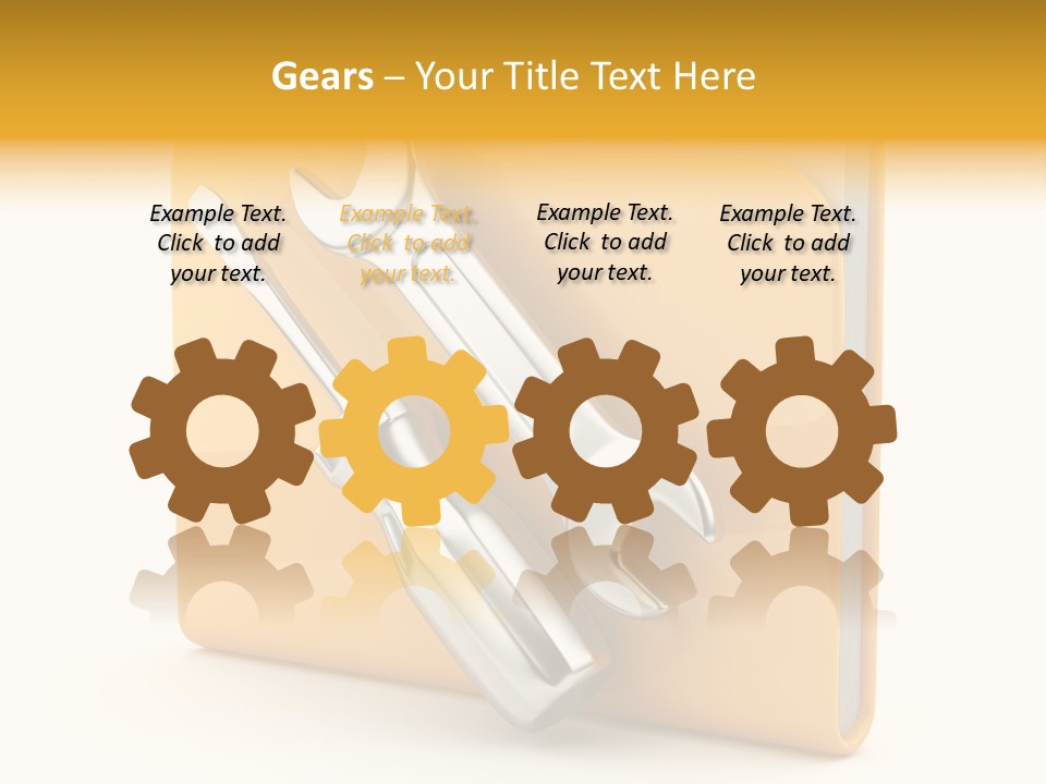 Container Utility Symbol PowerPoint Template